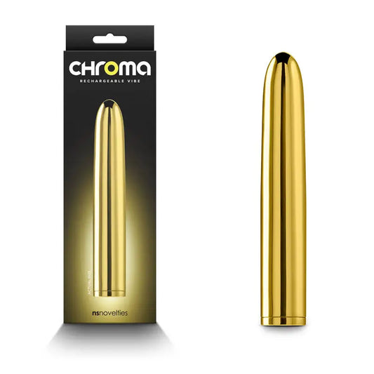 Chroma Gold Vibrator - Sex Toys Online My Temptations