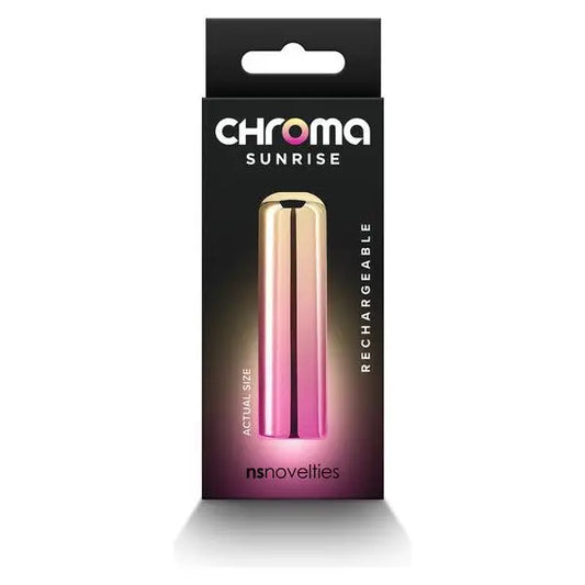 Chroma Sunrise Small Bullet Vibrator - Discreet Shipping