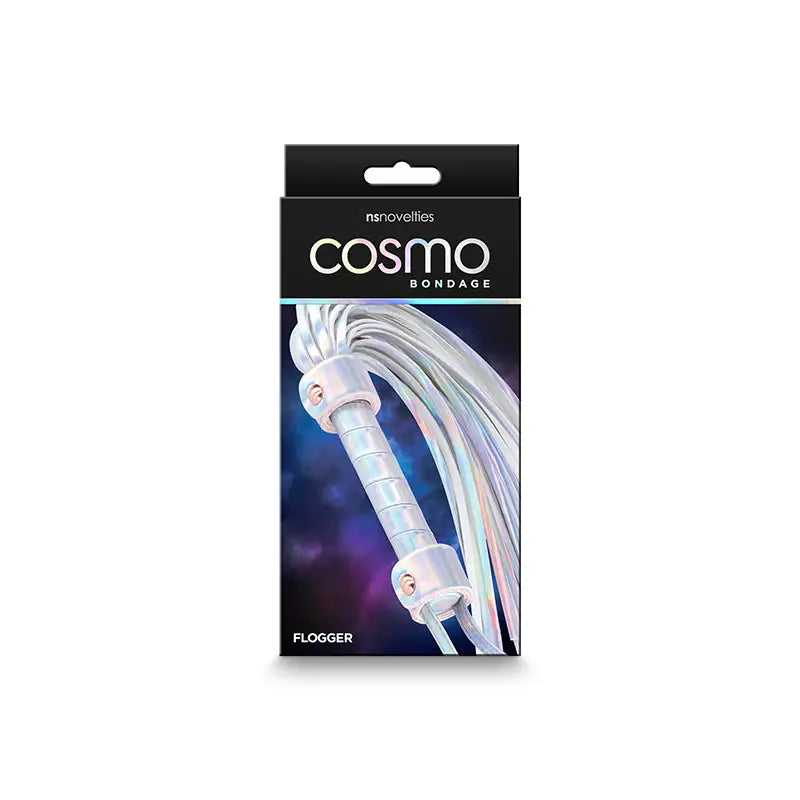 Cosmo Bondage Flogger - Rainbow - Bondage Toys Online