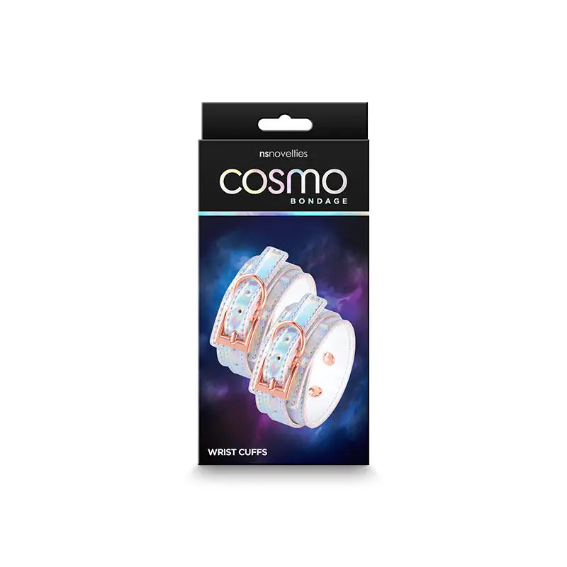 Cosmo Bondage Wrist Cuffs - Rainbow