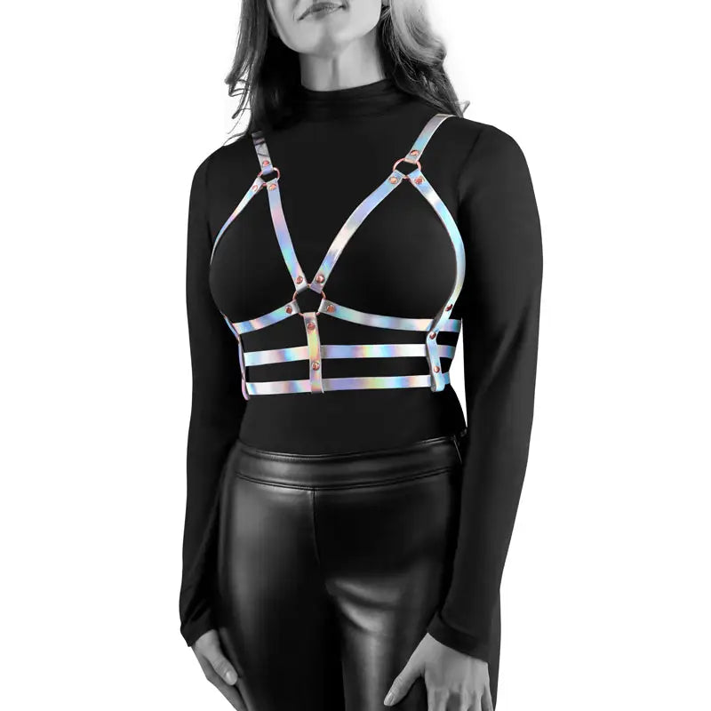 Cosmo Harness Bewitch - L/XL - Bondage Bra - My Temptations