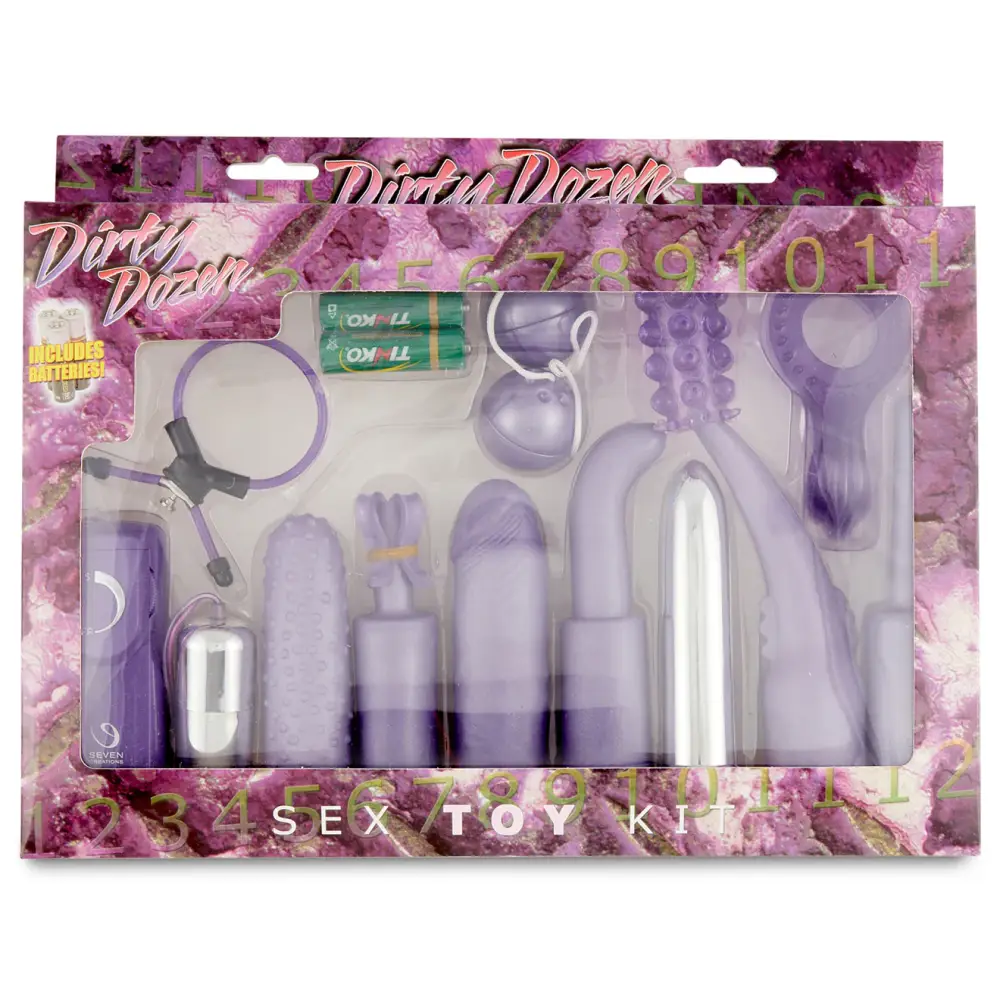 Dirty Dozen Purple Toy Kit - 12 Piece Set