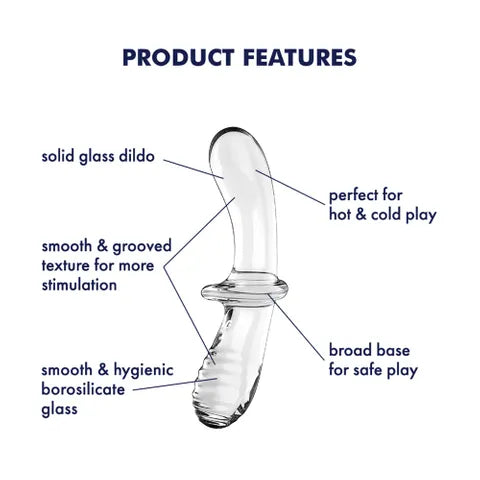 Satisfyer Double Crystal Glass Dildo - Product information