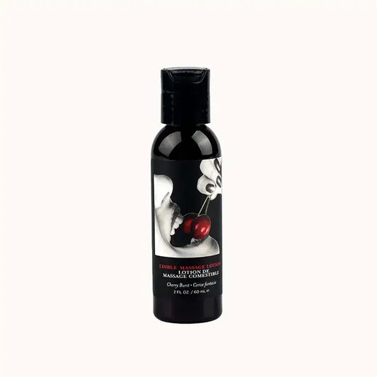 Edible Massage Lotion - Cherry - 60 ml - My Temptations Adult Store