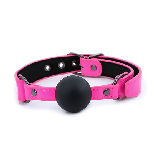 Electra Ball Gag - Pink - Bondage Gear Online