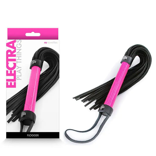 Electra Flogger - Pink - My Temptations Bondage Gear Online