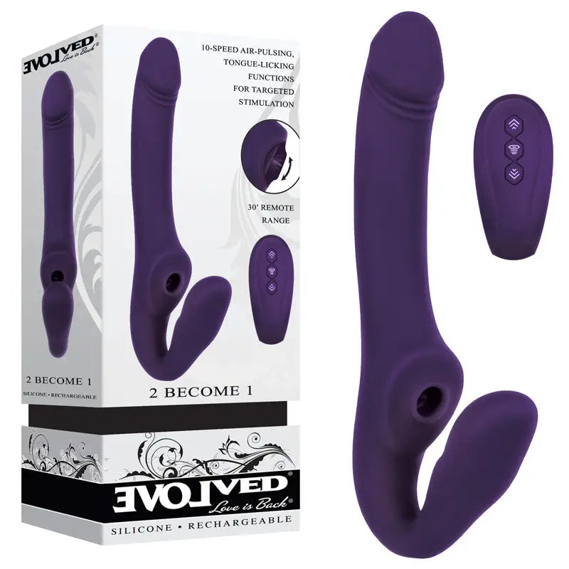 Evolved 2 Become 1 Strapless Strap-On