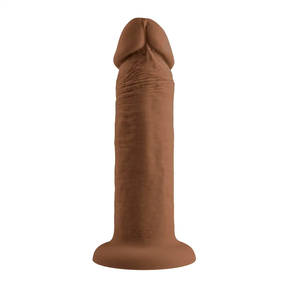 Evolved 6" Vibrating Dildo - Brown - My Temptations Australia