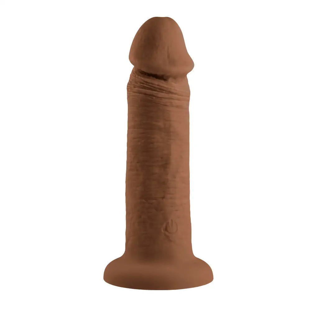 Evolved 6" Vibrating Dildo - Brown - My Temptations Australia