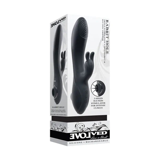 Evolved Rabbit Hole Vibrator - My Temptations Adult Store