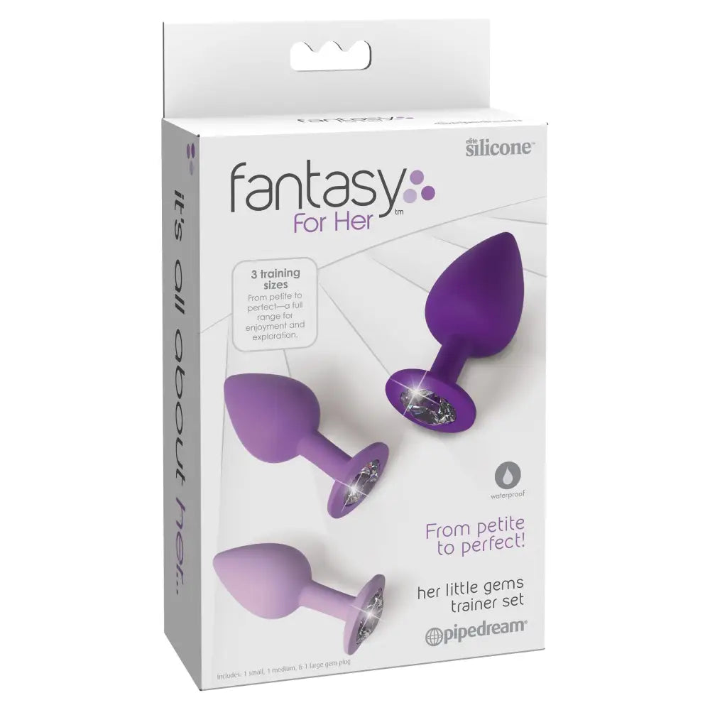 Fantasy For Her Little Gems Trainer Set - Butt Plus - My Temptations Sex Toys