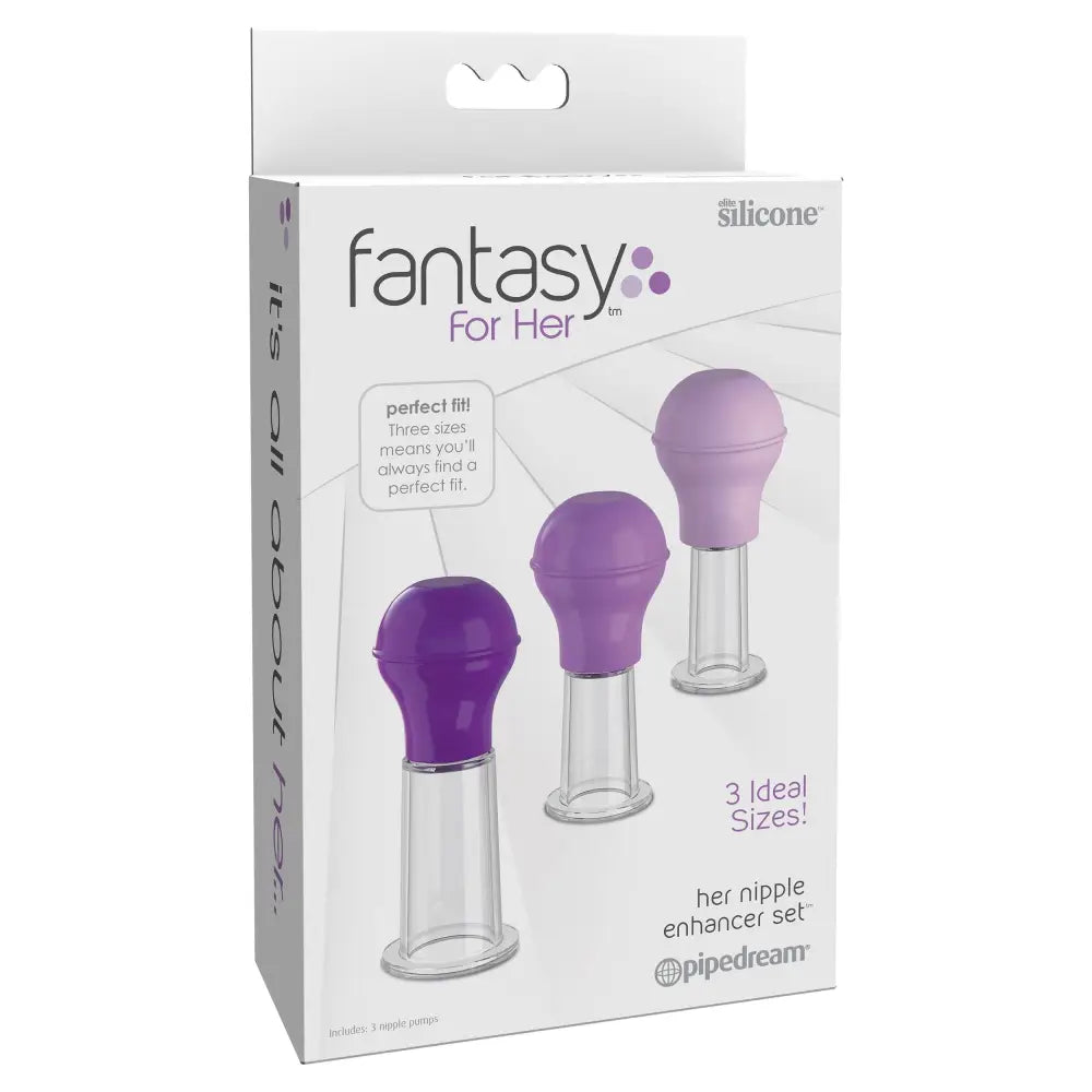 Fantasy For Her Nipple Enhancer Set - My Temptations Sex Toys