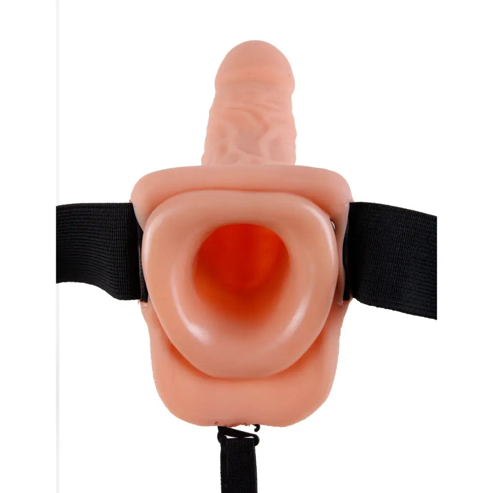 Fetish Fantasy Series 7’’ Vibrating Hollow Strap-on