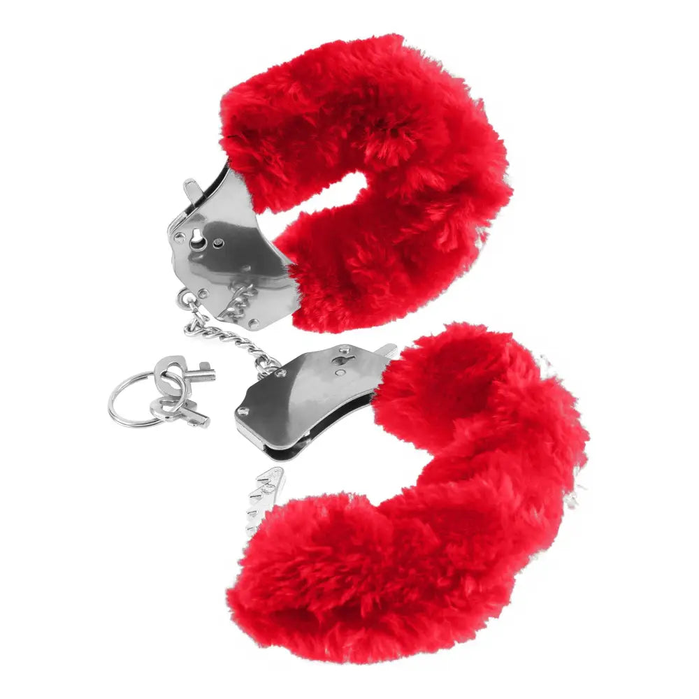 Fetish Fantasy Series Furry Cuffs - Red