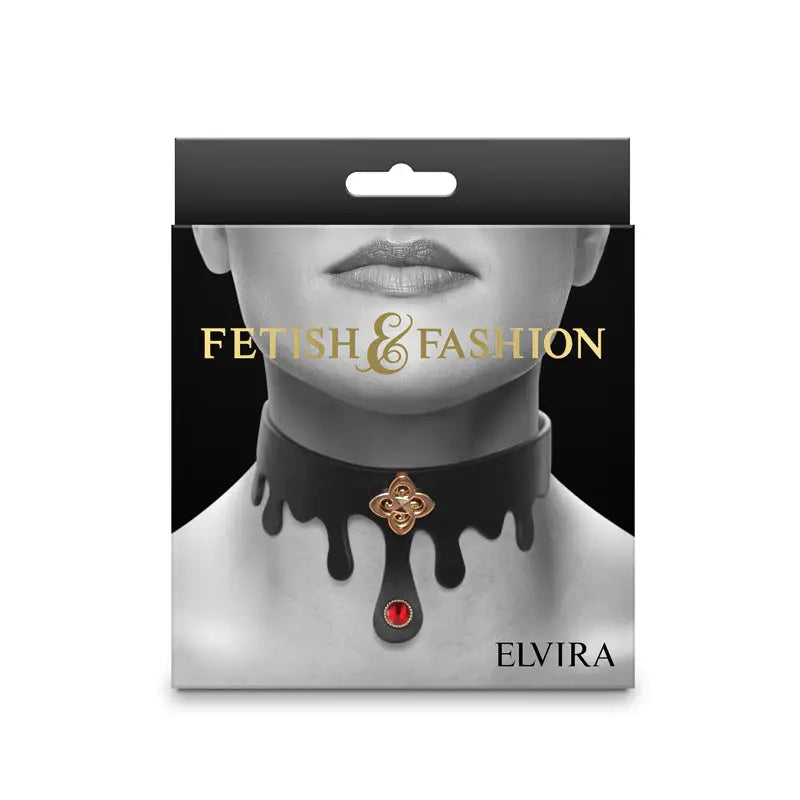 Fetish & Fashion Elvira Collar - Bondage Collar - My Temptations