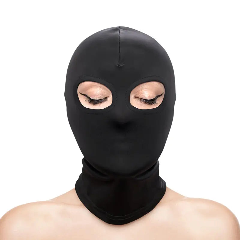 Fetish & Fashion Eyes Hood - Black - Bondage Hood Online