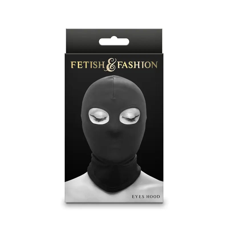 Fetish & Fashion Eyes Hood - Black - Bondage Hood Online