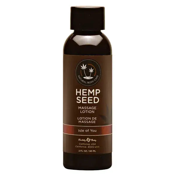 Hemp Seed Massage Lotion Dreamsicle (Tangerine &amp; Plum) Scented - 59 ml