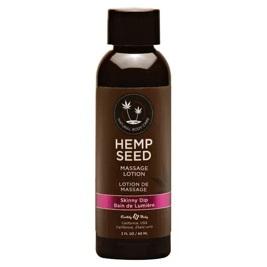 Hemp Seed Massage Lotion Skinny Dip (Vanilla &amp; Faiy Floss) Scented - 59 ml