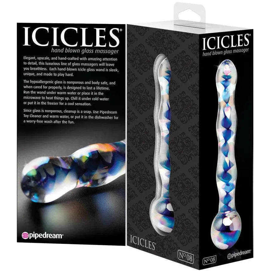 Icicles No 8 Glass Dildo