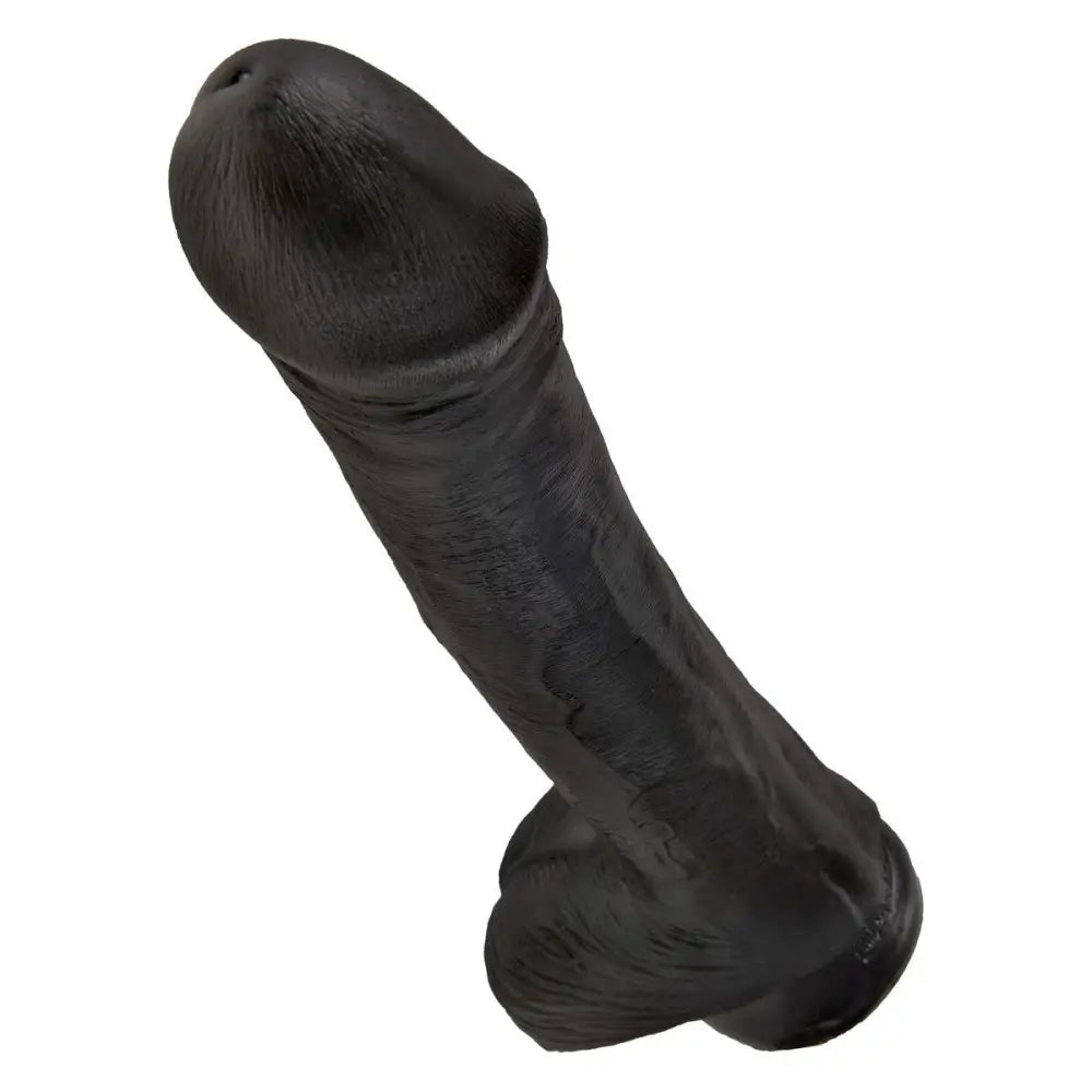 King Cock 13 in. Cock with Balls Black