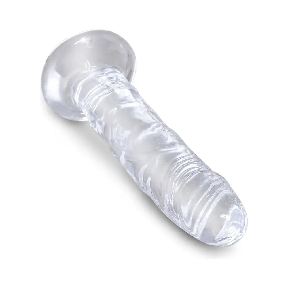 King Cock 6" Clear Cock - My Temptations Adult Store Australia