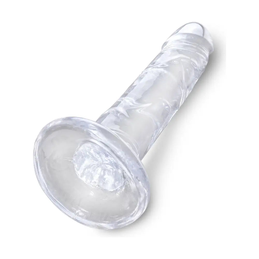 King Cock 6" Clear Cock - My Temptations Adult Store Australia