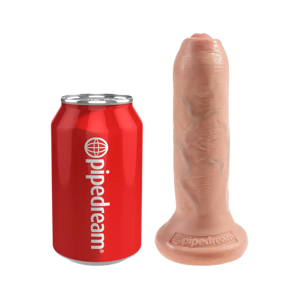 King Cock 6" Uncut Dildo - My Temptations Adult Store Australia