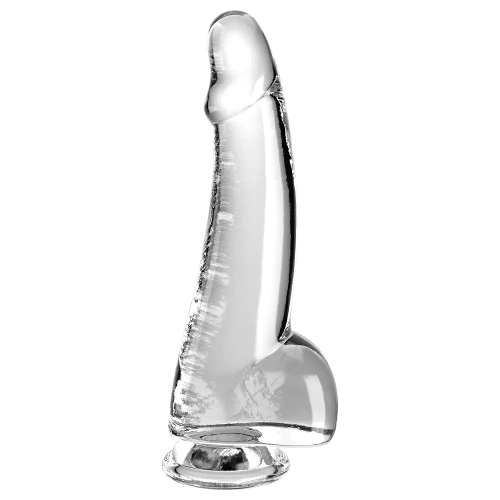 King Cock  7.5" Smooth Cock with Balls - My Temptations Sex Toys