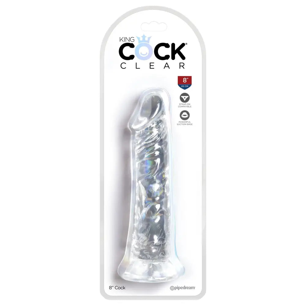 Clear Dildo - My Temptations Sex Toys Australia