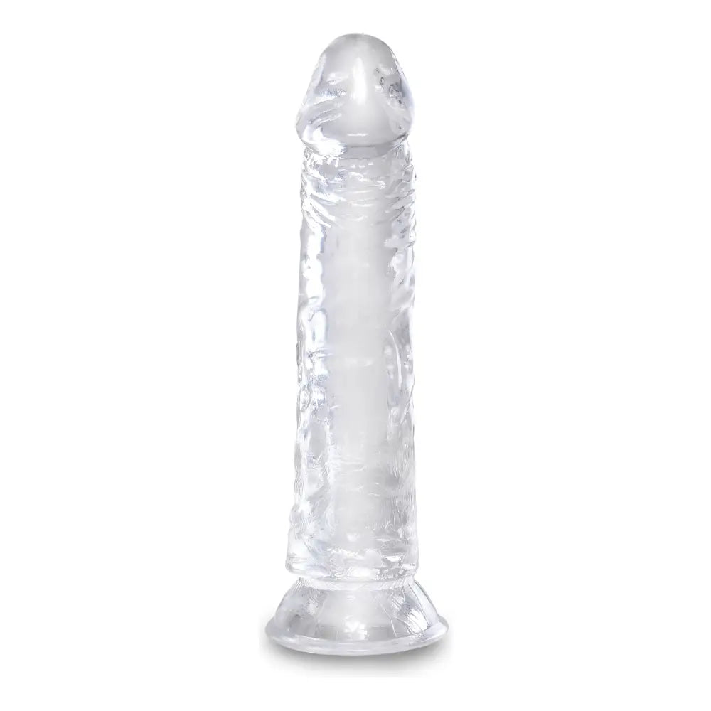 King Cock  8"  Clear Cock - My Temptations Adult Store Australia