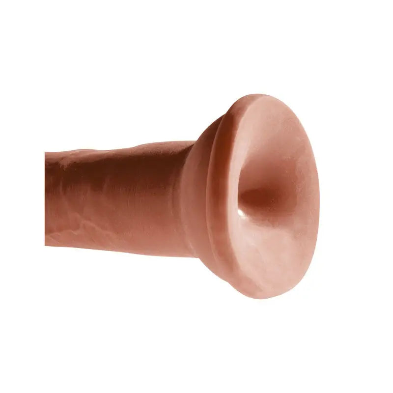 King Cock Plus 8’’ Triple Density Brown Dildo