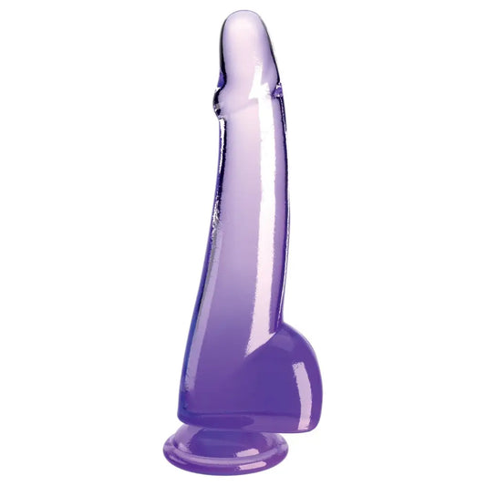 King Cock Purple 10" Cock with Balls - My Temptations Online Adult Store