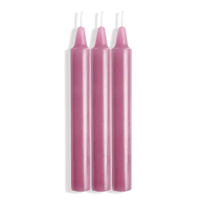 LaCire Drip Pillar Candles - Violet - My Temptations Adult Store