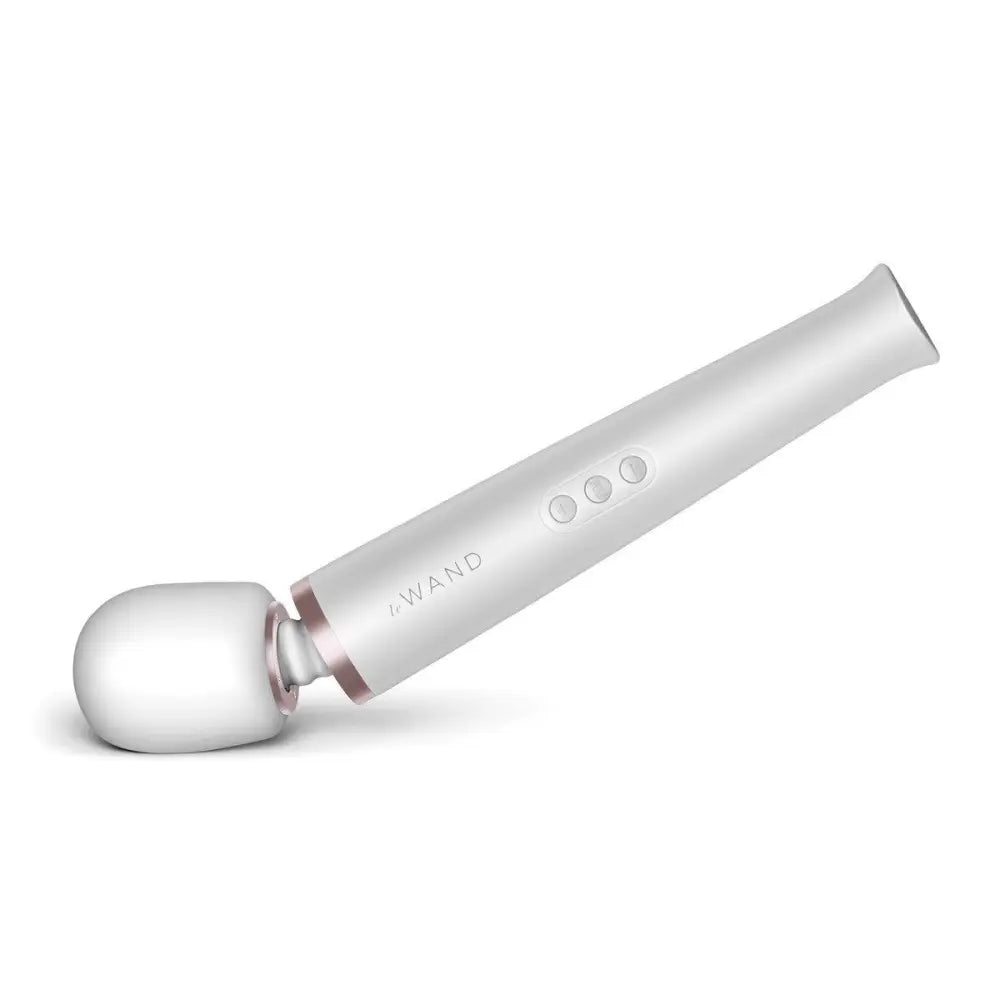 Le Wand Pearl White Rechargeable Massager