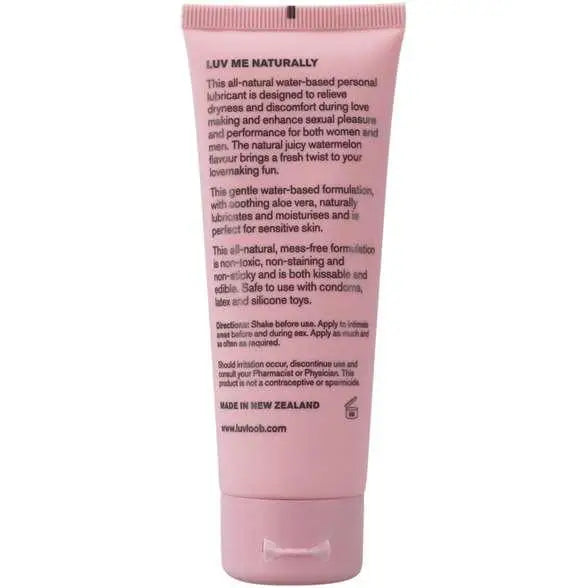 Luvloob Make Me Happy Water Base Lubricant - Watermelon