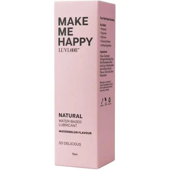 Luvloob Make Me Happy Water Base Lubricant - Watermelon