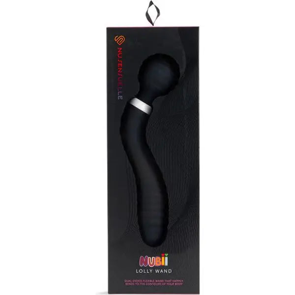 NU Sensuelle Nubii Lolly 10 Speed Flexible Wand Black