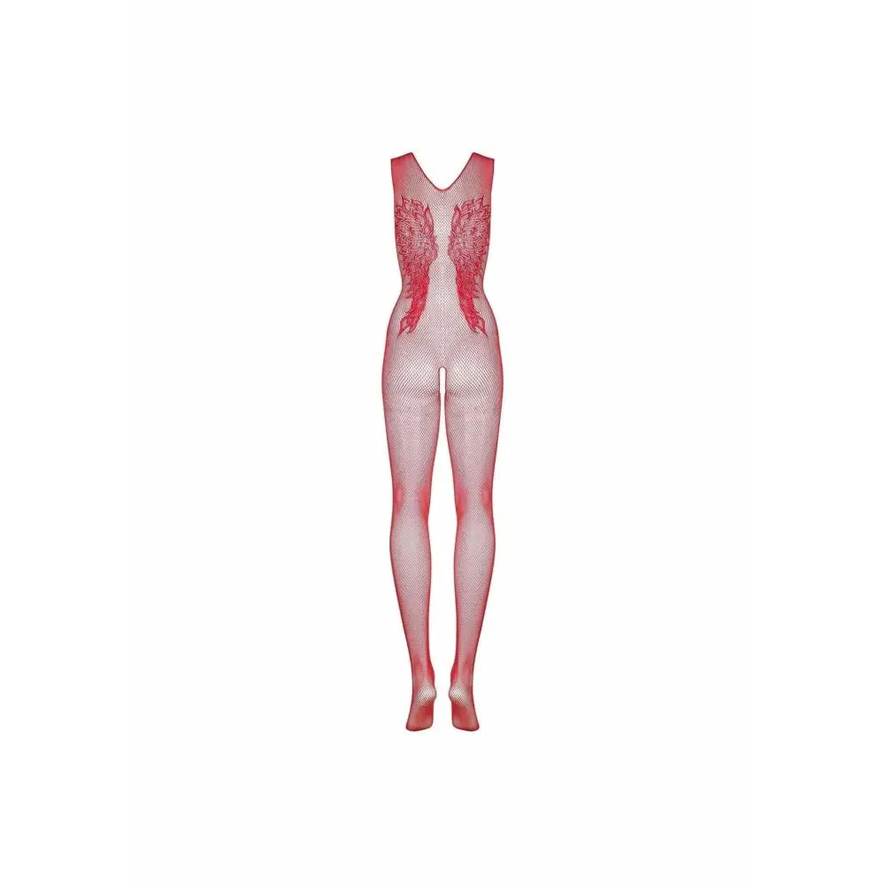 Obsessive Red Bodystocking N112