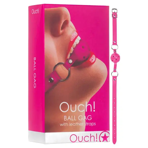 Ouch Ball Gag - Bondage Gear Online - My Temptatrions