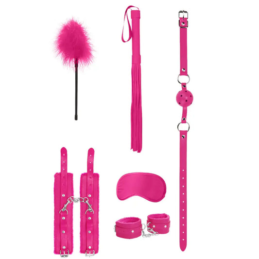 Ouch! Beginners Bondage Kit Pink