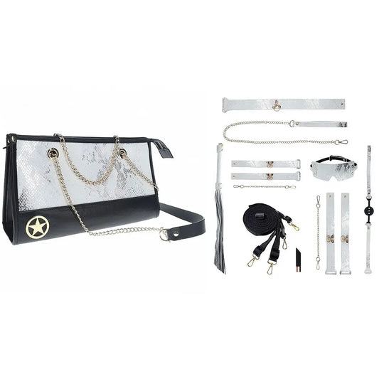 OUCH! Florence Collection Bondage Kit with Bag - White