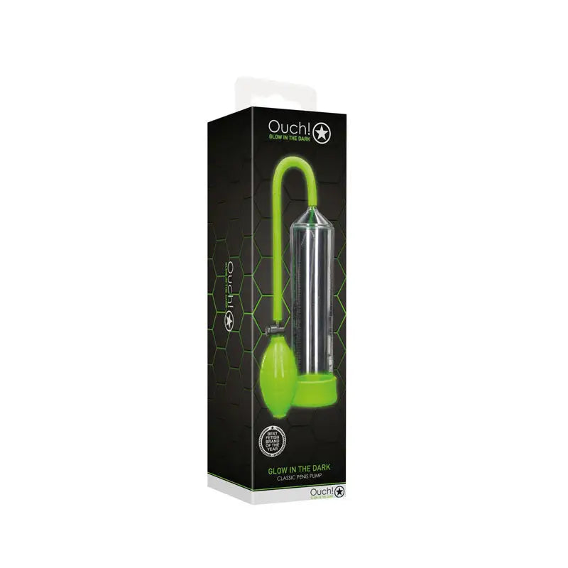 Glow In The Dark Classic Penis Pump - Male Sex Toys