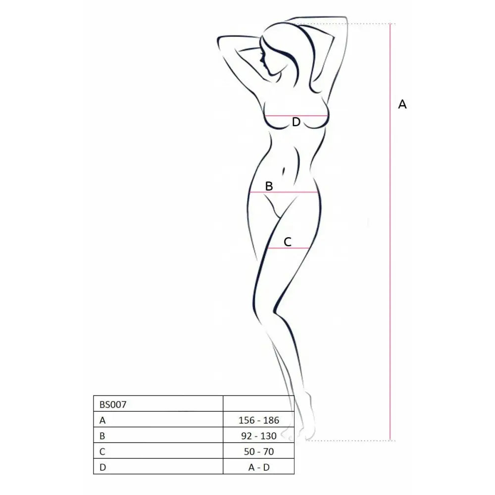 Passion Lingerie Bodystocking BS023