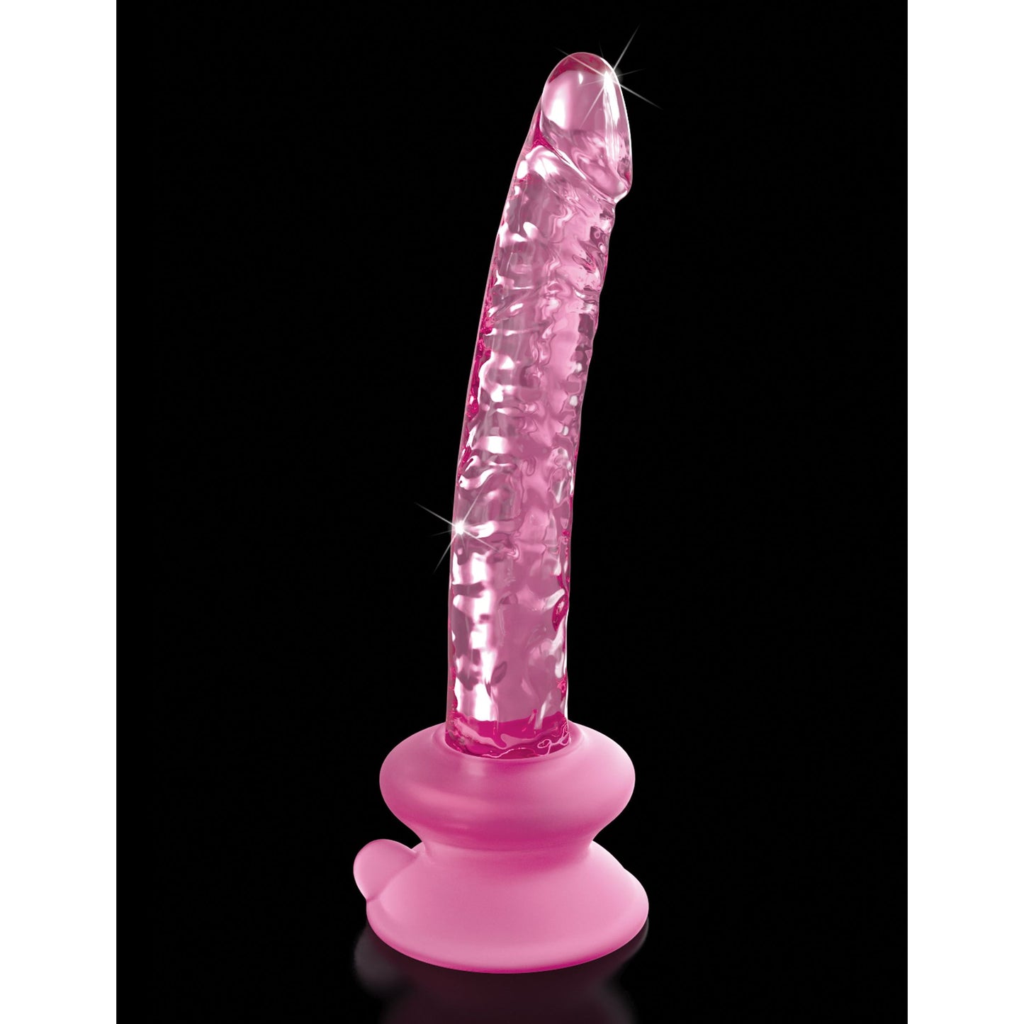 Icicles No 86 Glass Dong with Suction Base - My Temptations Sex Toys