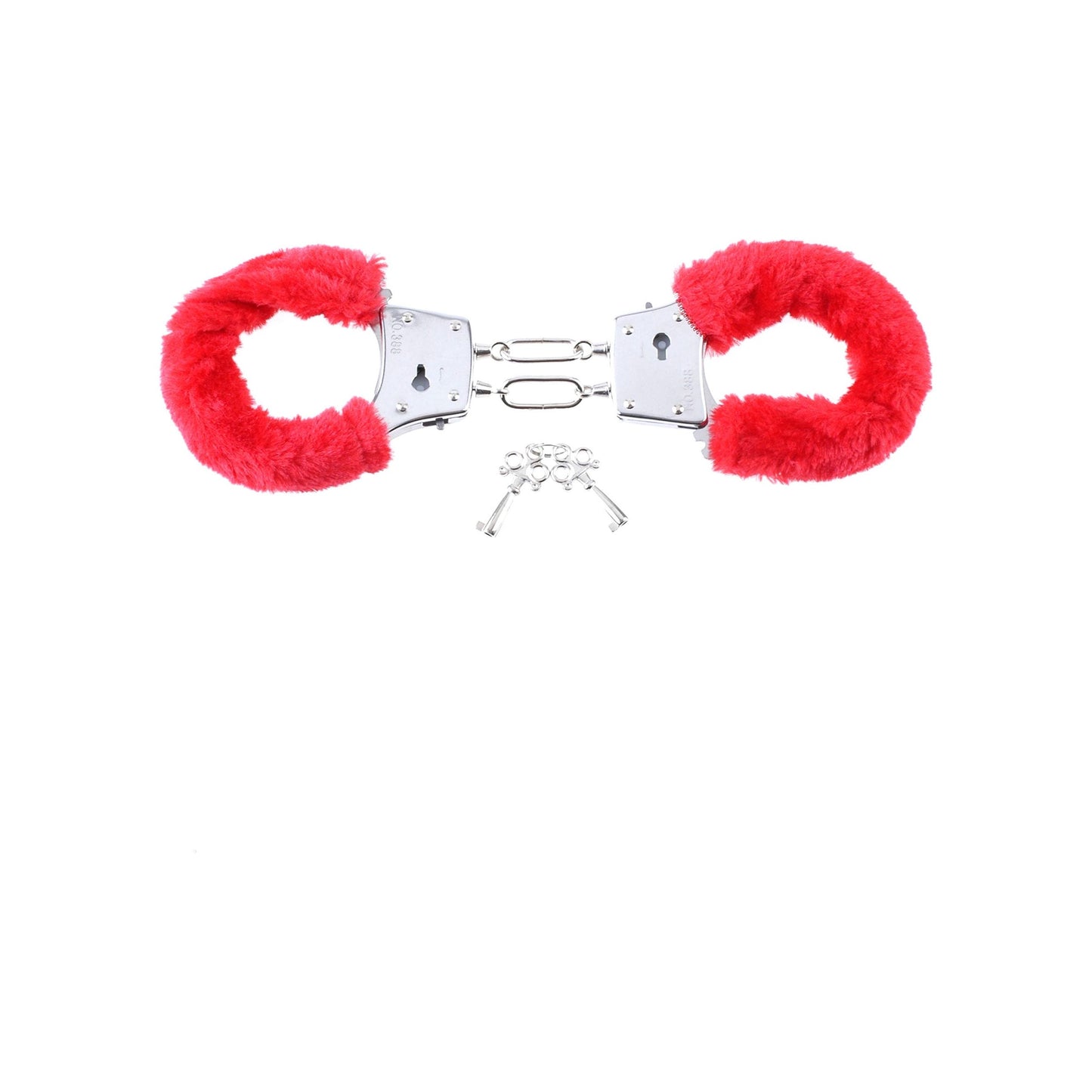 Beginner's Red Furry Cuffs - Bondage Gear Online - My Temptations