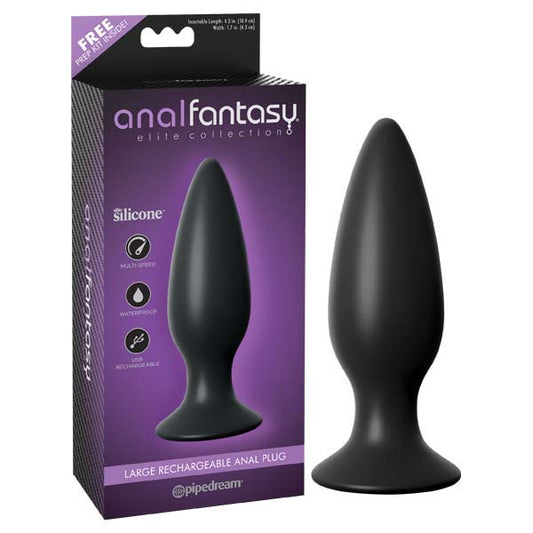 Large Rechargeable Anal Plug - Sex Toys My Temptations