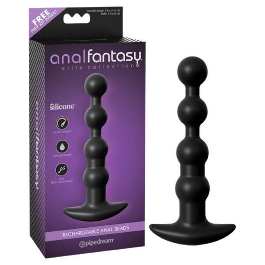 Rechargeable Anal Beads - Sex Toys Online My Temptations