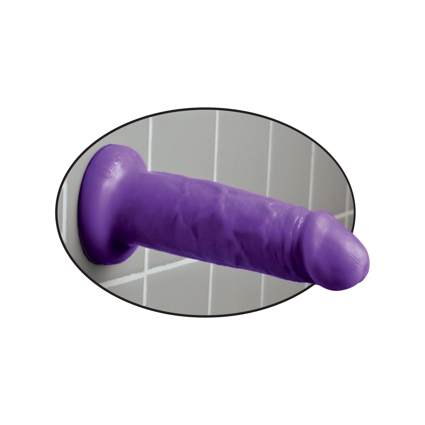 6'' Chub Purple Dillio - Dildos and Dongs Online