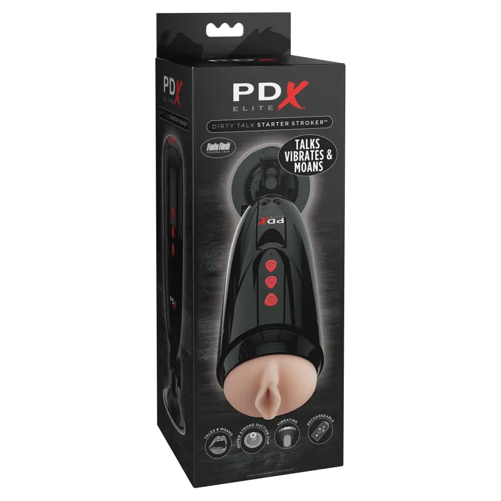 Pipedream Extreme Toyz Elite Dirty Talk Starter Stroker